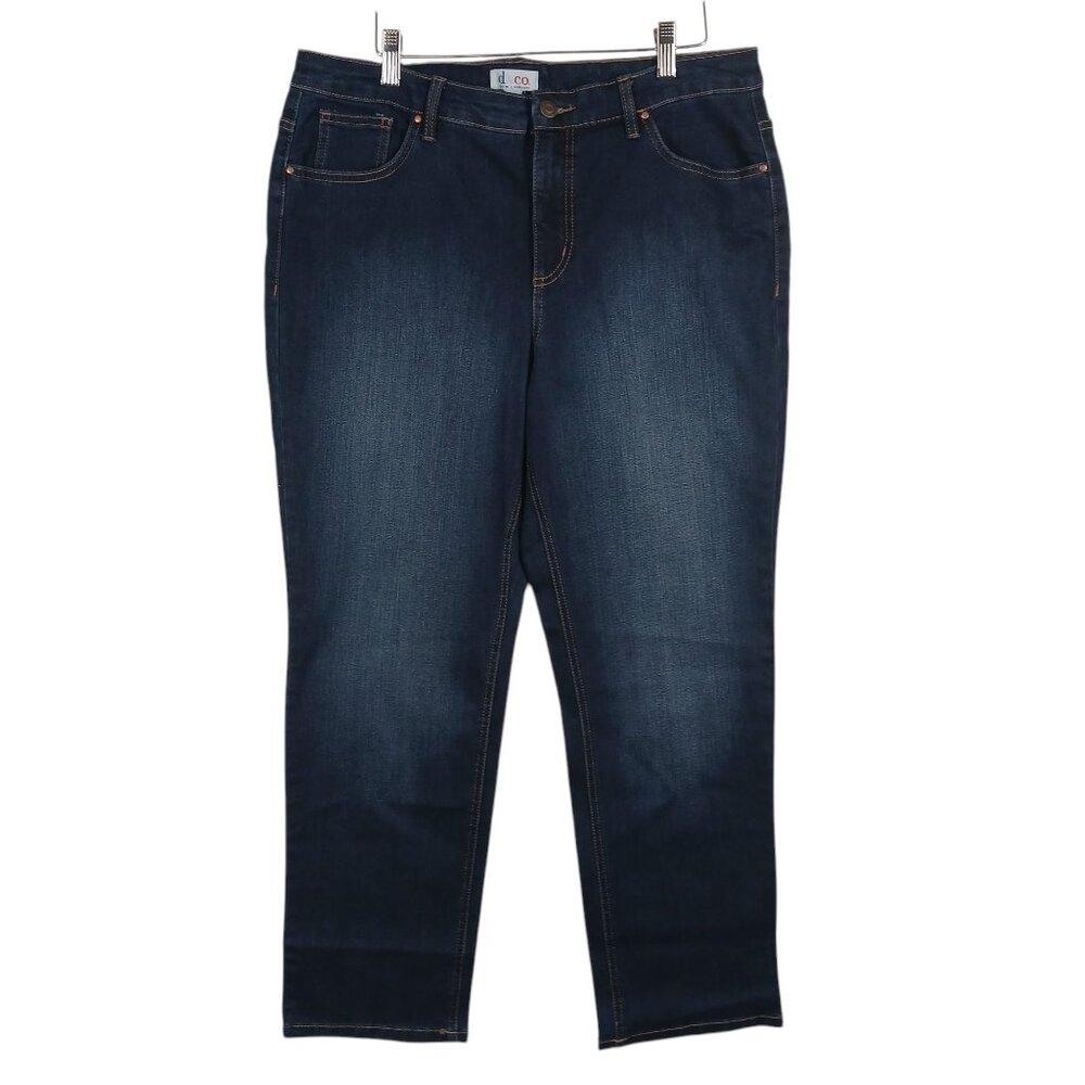 Denim & Company 14P, Denim Jeans, Straight Leg - Picture 3 of 16